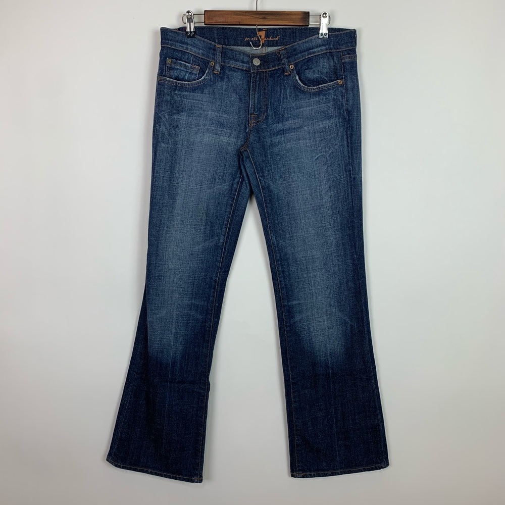 7 for all mankind bootcut rhinestone pocket 31